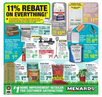 Menards Flyer - 03/20/2025 - 03/30/2025.