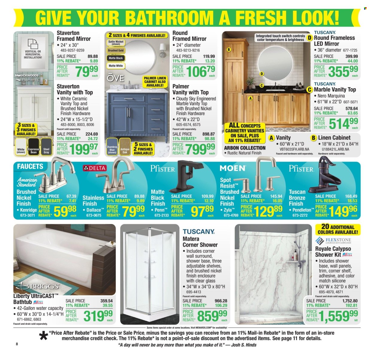 Menards ad - 03/20/2025 - 03/30/2025. Page 17