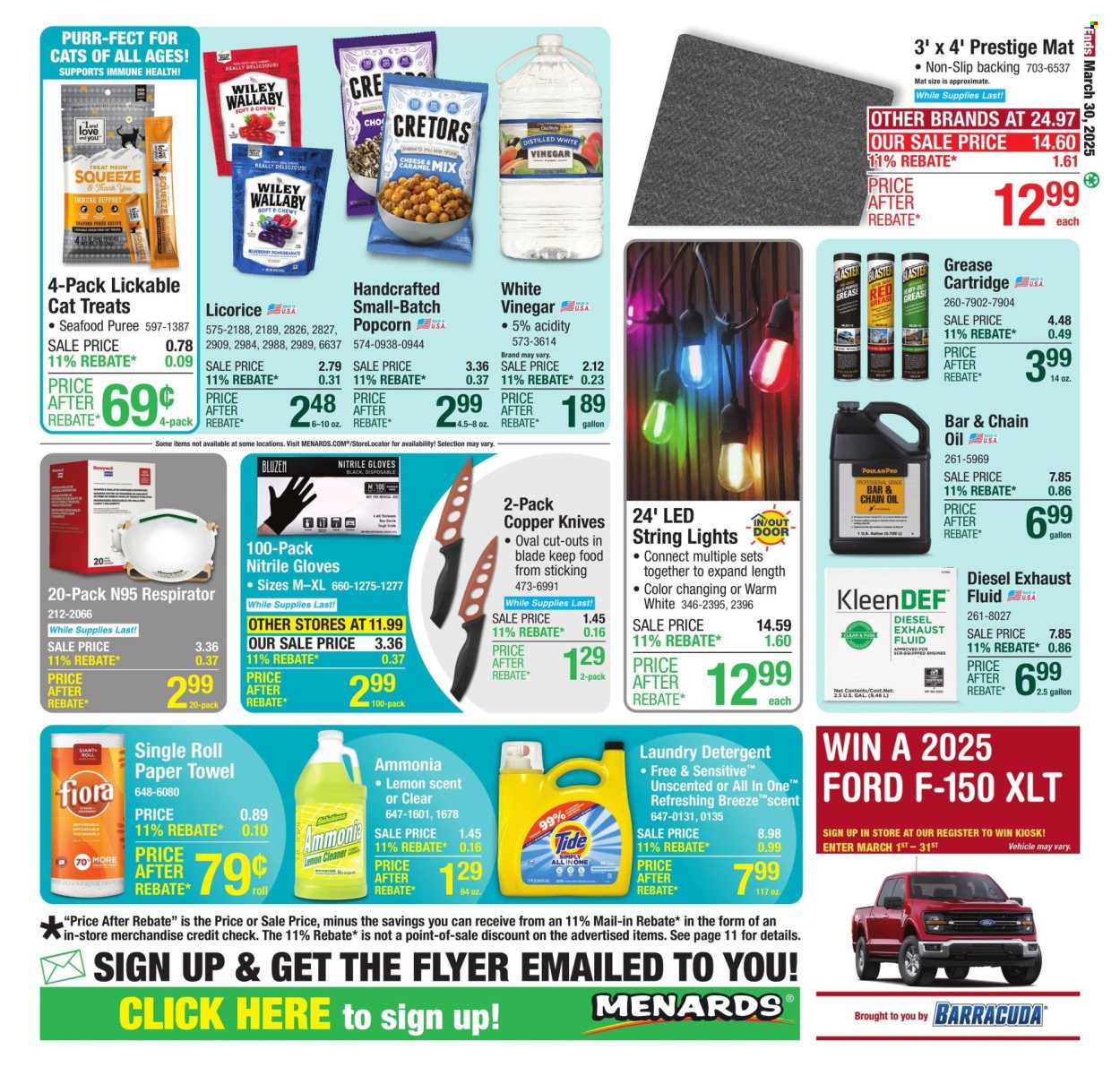 Menards ad - 03/20/2025 - 03/30/2025. Page 24