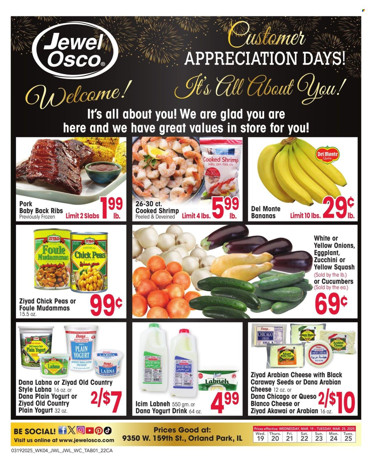 Jewel Osco ad - 03/19/2025 - 03/25/2025. Page 1