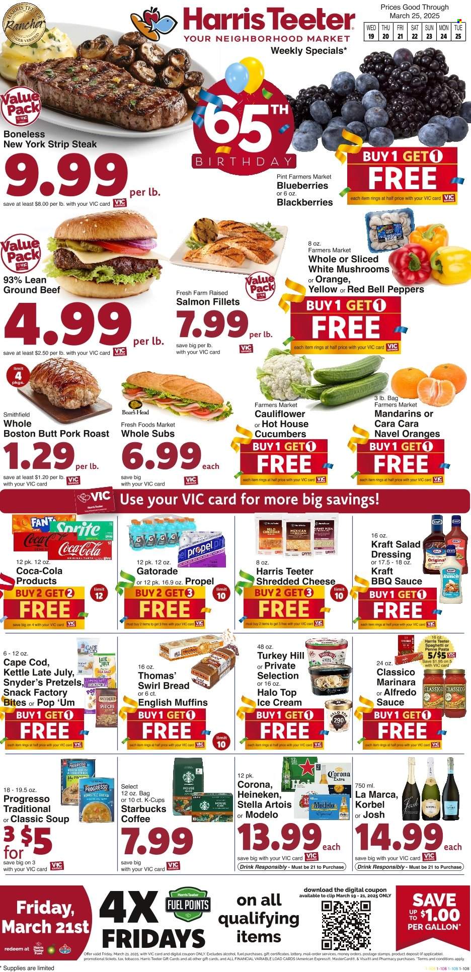 Harris Teeter ad - 03/19/2025 - 03/25/2025. Page 1