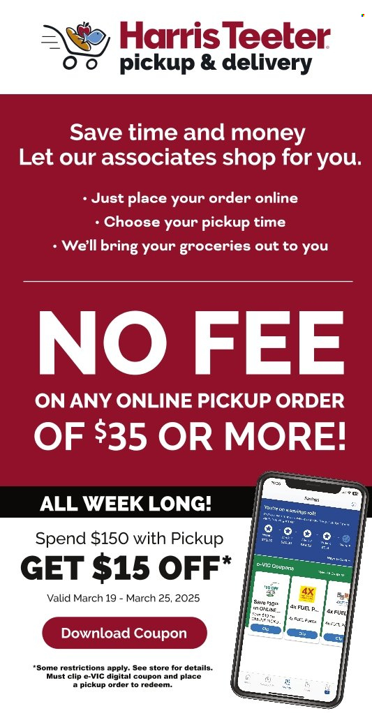 Harris Teeter ad - 03/19/2025 - 03/25/2025. Page 9
