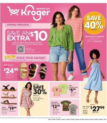 Kroger Flyer - 03/19/2025 - 03/25/2025.