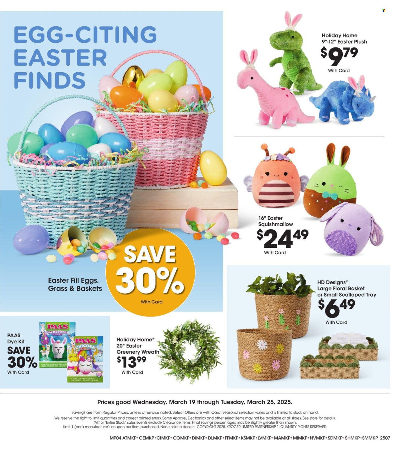 Kroger ad - 03/19/2025 - 03/25/2025. Page 4