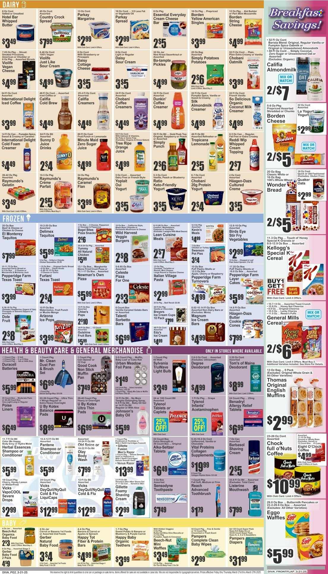 Key Food ad - 03/21/2025 - 03/27/2025. Page 2
