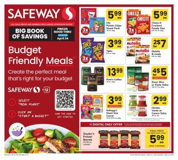 Safeway Flyer - 03/21/2025 - 04/24/2025.