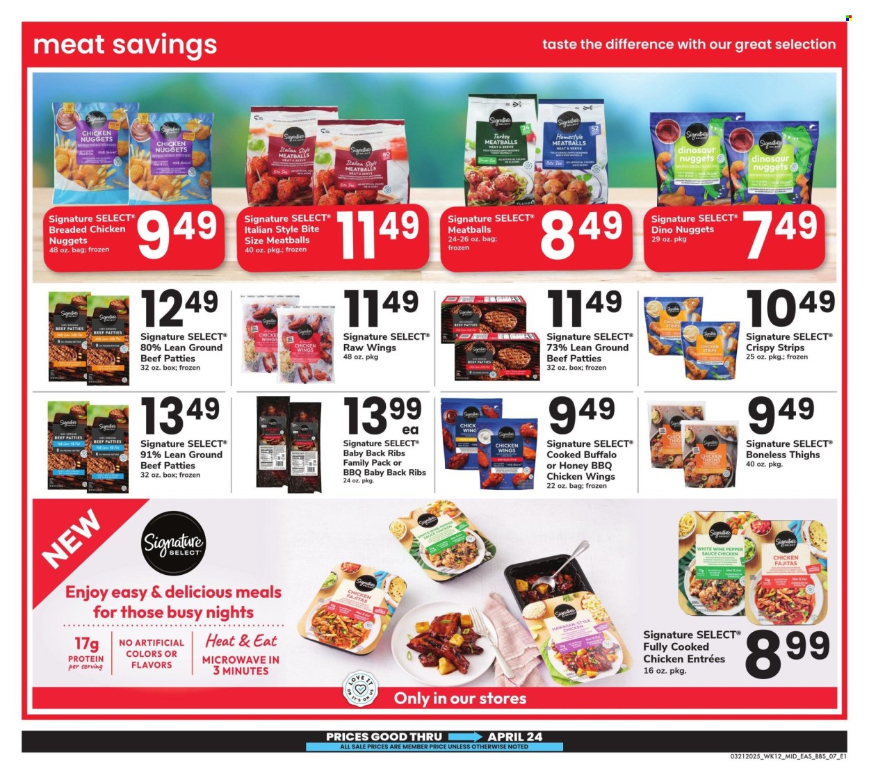 Safeway ad - 03/21/2025 - 04/24/2025. Page 7