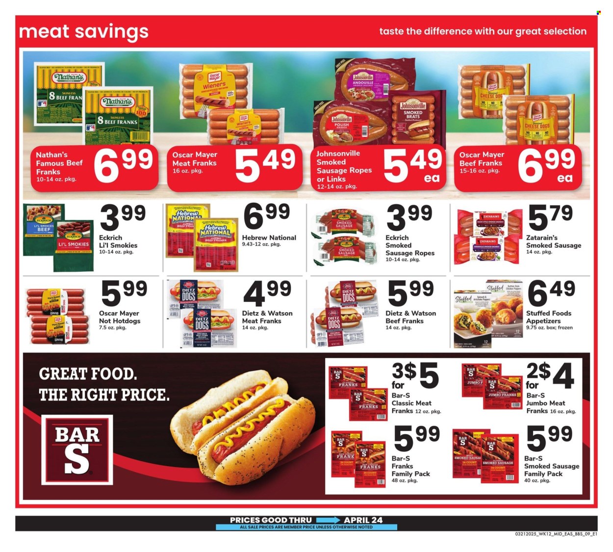 Safeway ad - 03/21/2025 - 04/24/2025. Page 9