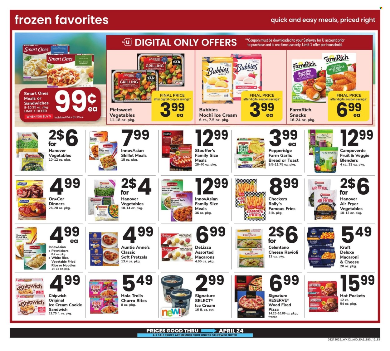 Safeway ad - 03/21/2025 - 04/24/2025. Page 15