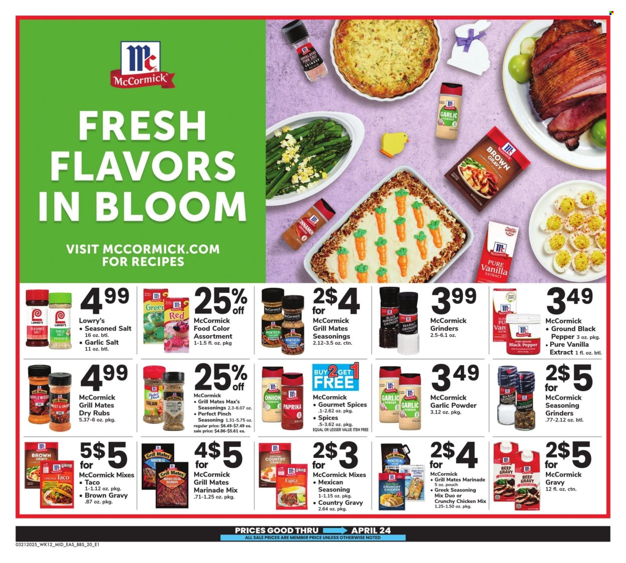 Safeway ad - 03/21/2025 - 04/24/2025. Page 20