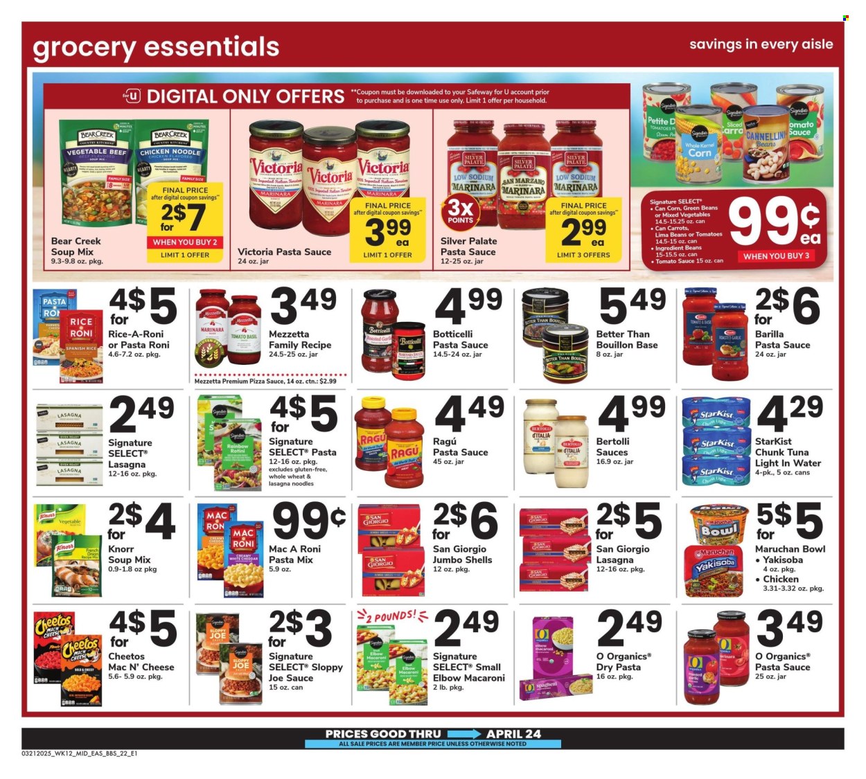 Safeway ad - 03/21/2025 - 04/24/2025. Page 22