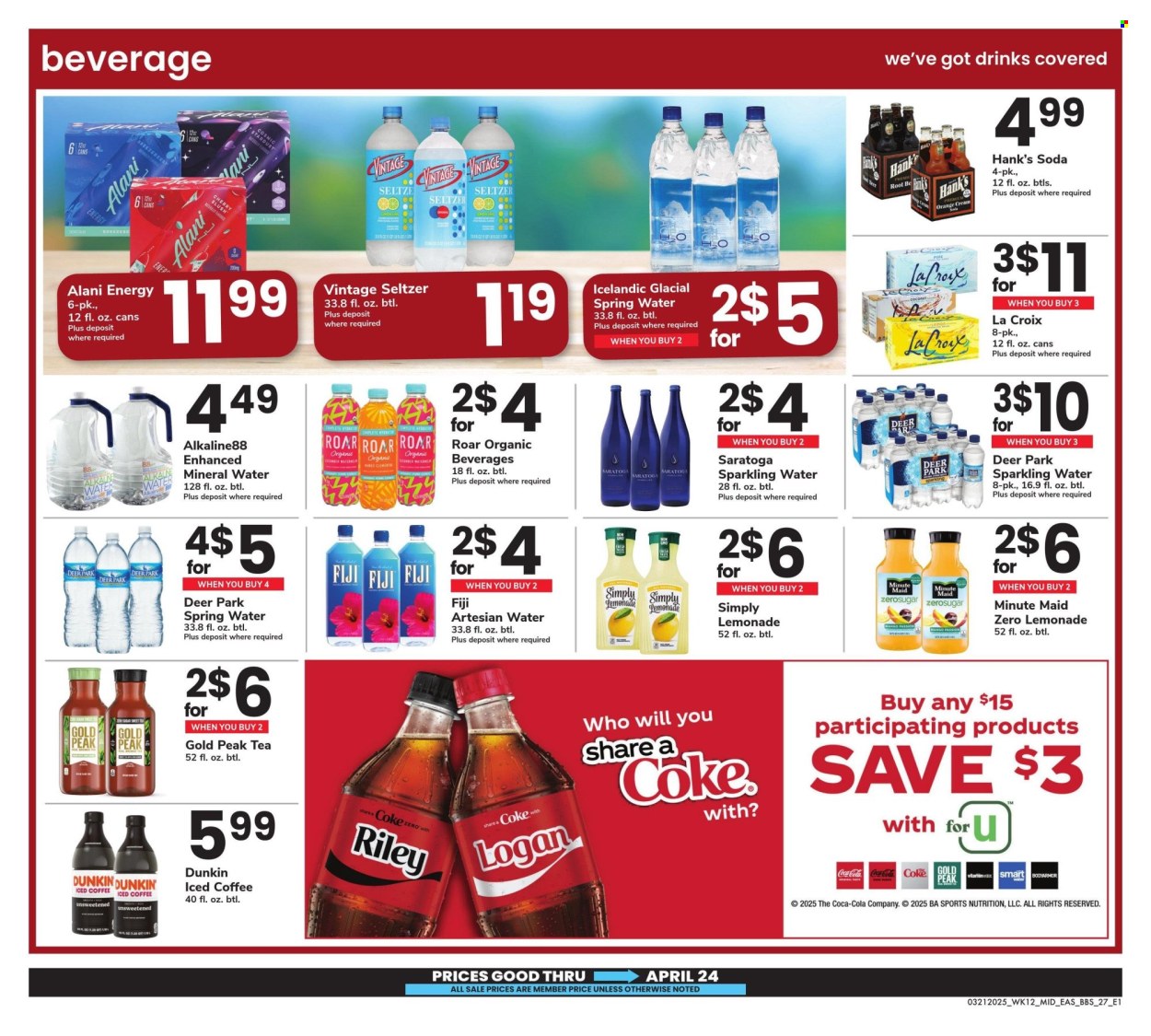 Safeway ad - 03/21/2025 - 04/24/2025. Page 27