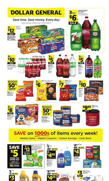 Dollar General Flyer - 03/23/2025 - 03/29/2025.
