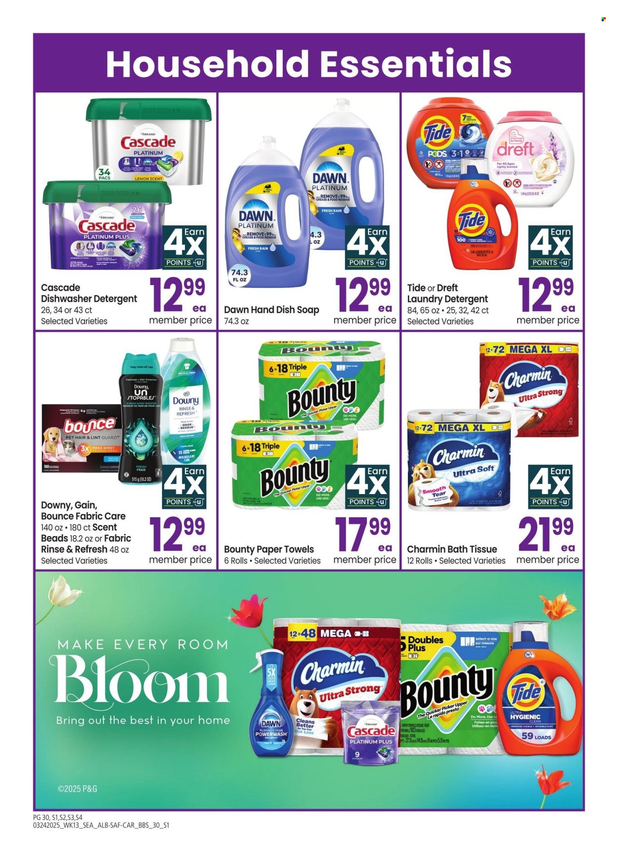 Safeway ad - 03/24/2025 - 04/20/2025. Page 30