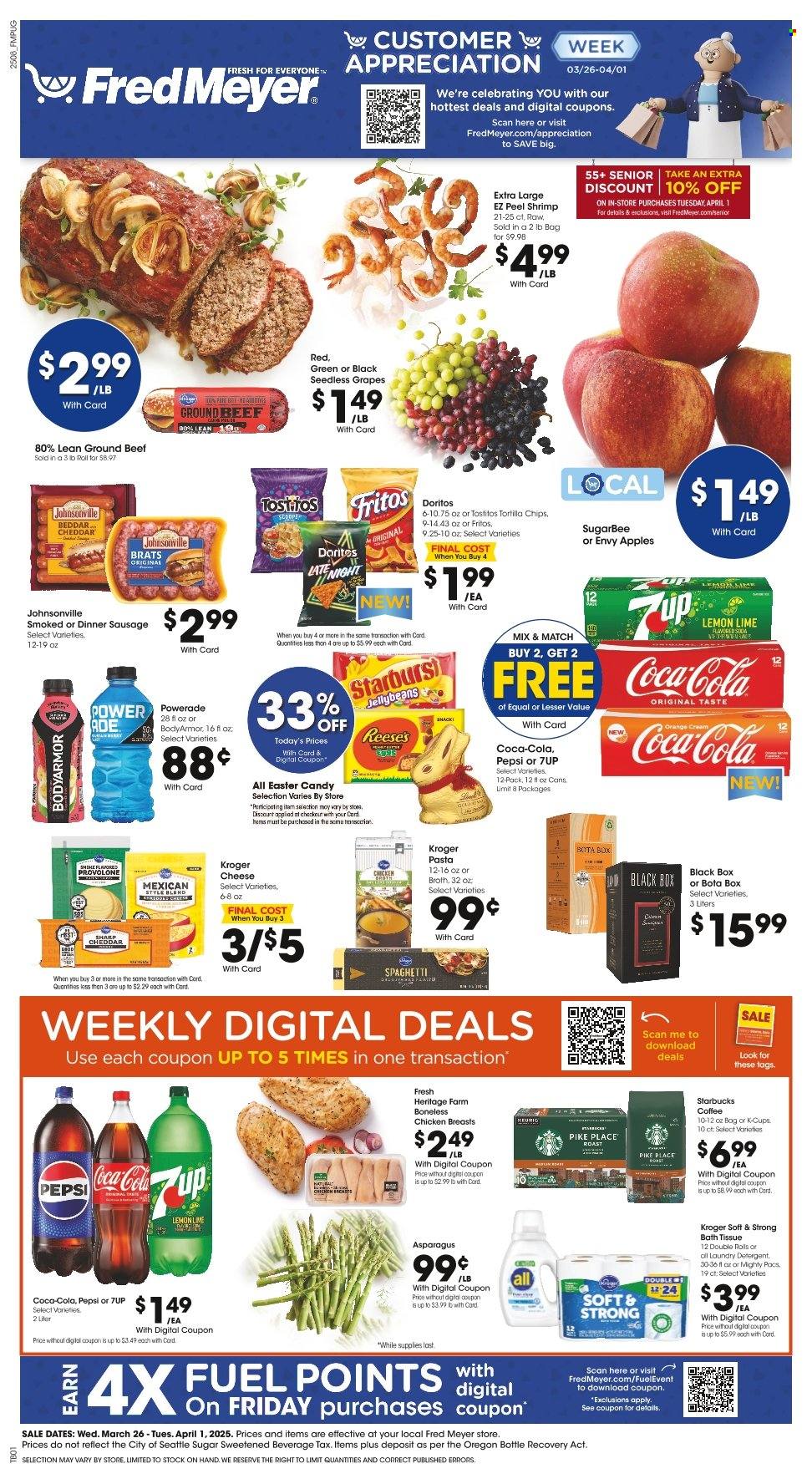 Fred Meyer ad - 03/26/2025 - 04/01/2025. Page 1
