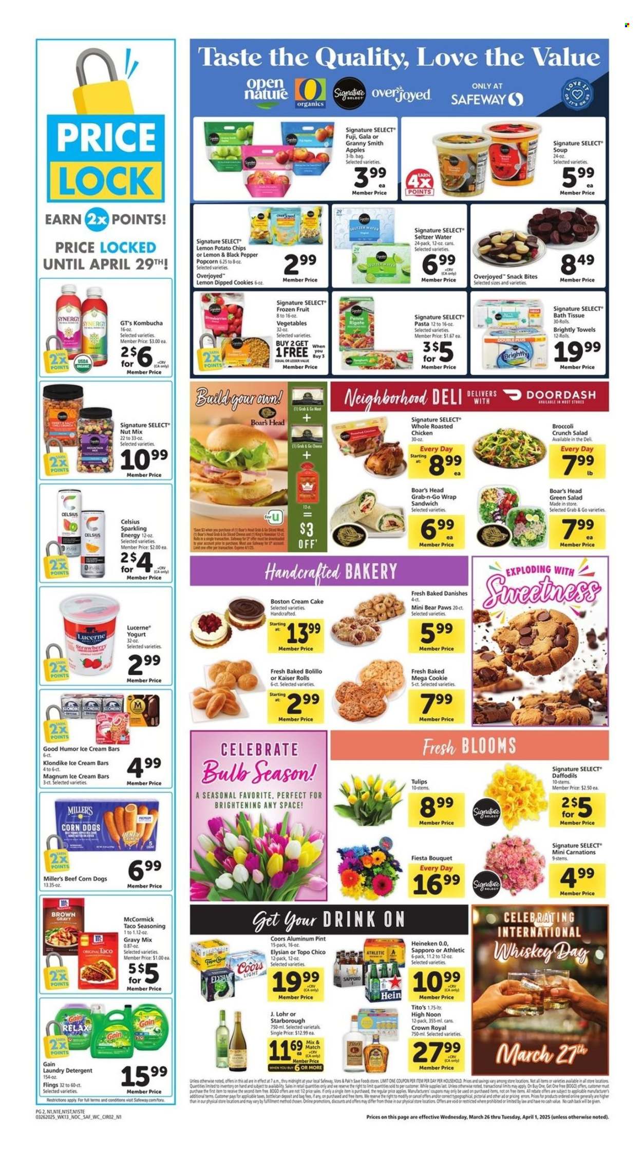Safeway ad - 03/26/2025 - 04/01/2025. Page 2