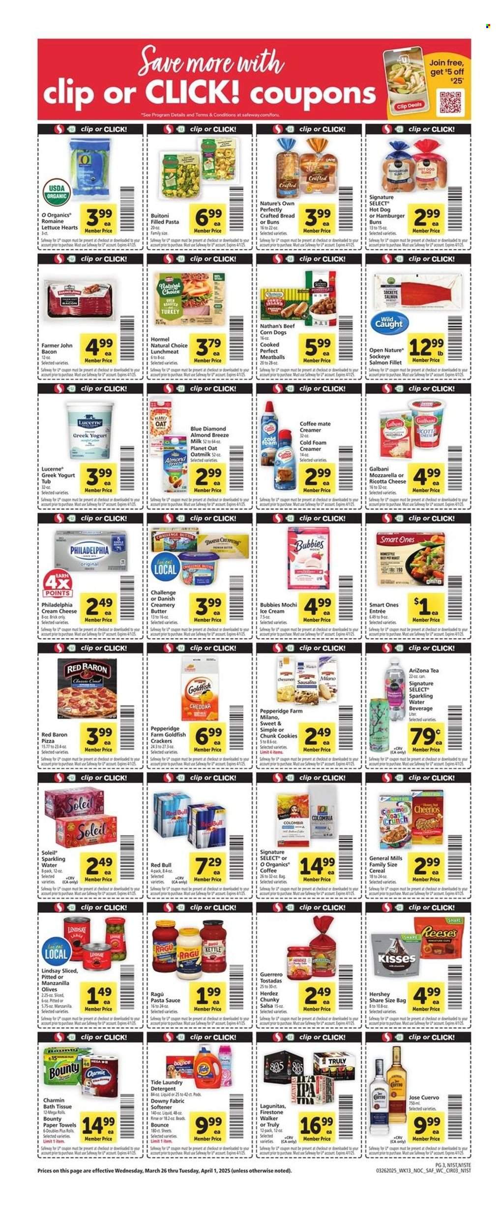 Safeway ad - 03/26/2025 - 04/01/2025. Page 3