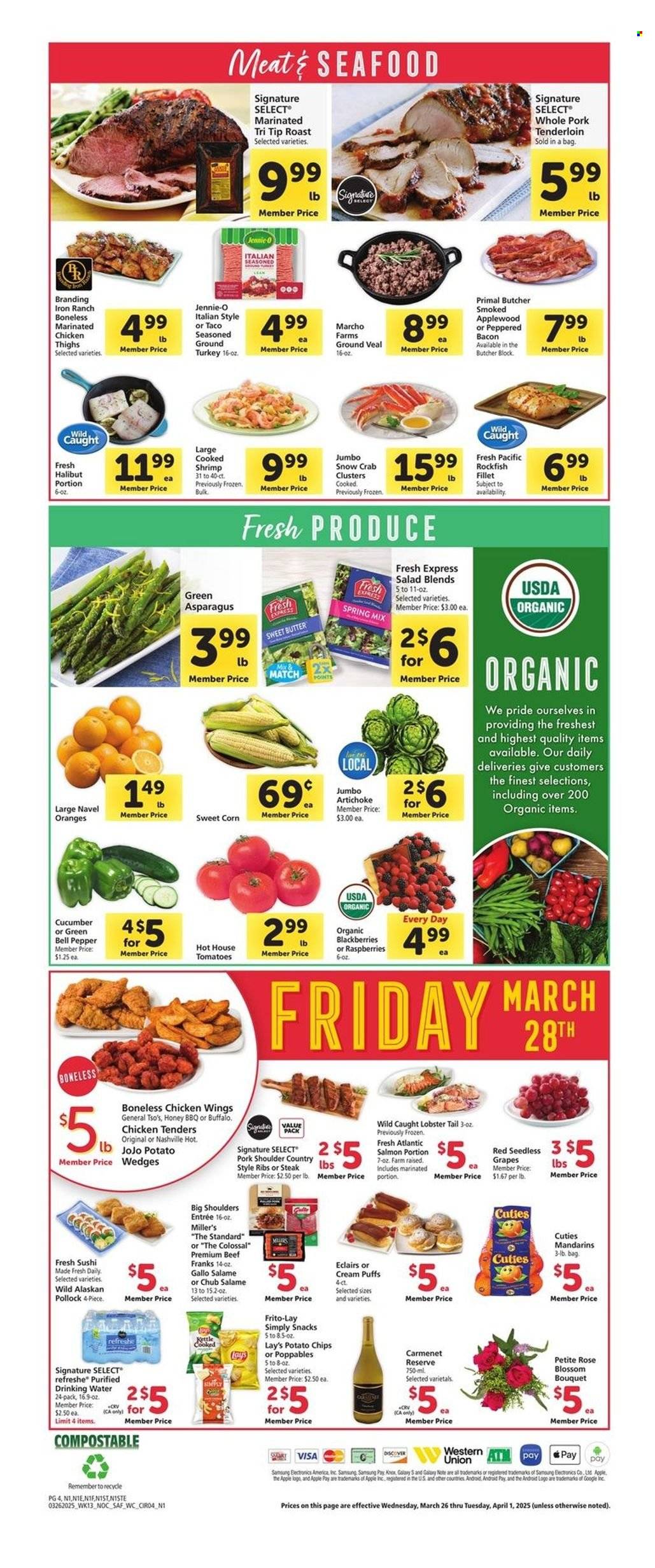 Safeway ad - 03/26/2025 - 04/01/2025. Page 4