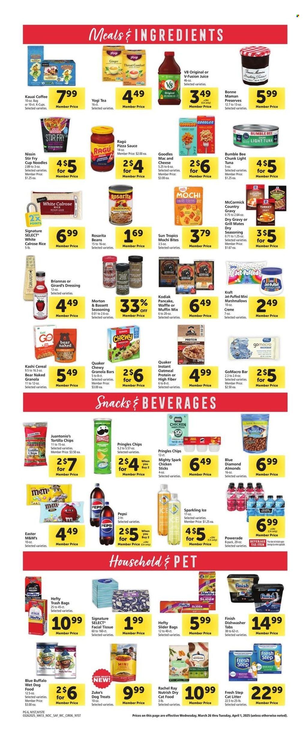 Safeway ad - 03/26/2025 - 04/01/2025. Page 6