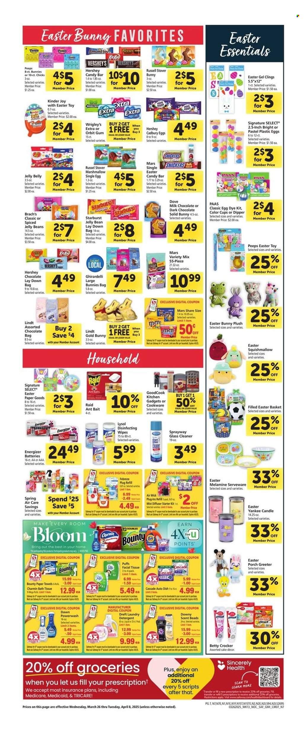 Safeway ad - 03/26/2025 - 04/01/2025. Page 7