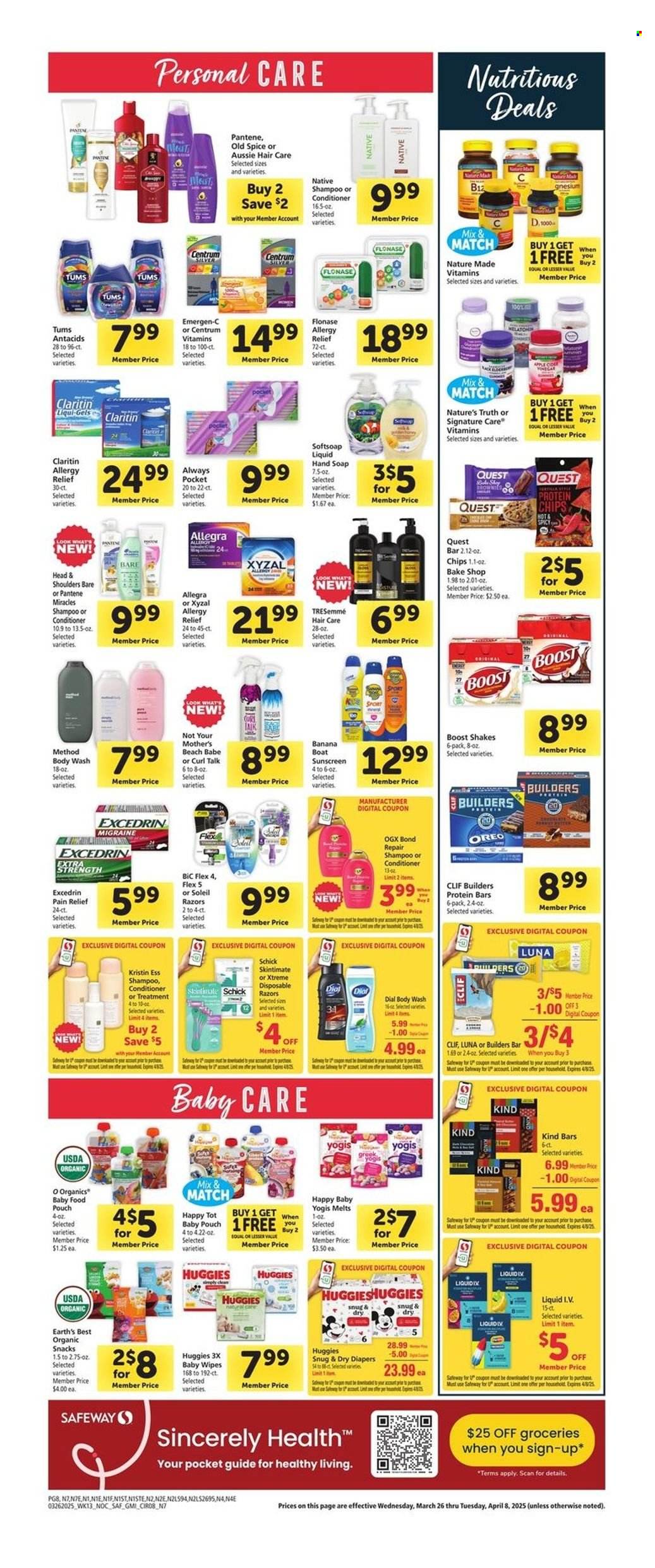 Safeway ad - 03/26/2025 - 04/01/2025. Page 8