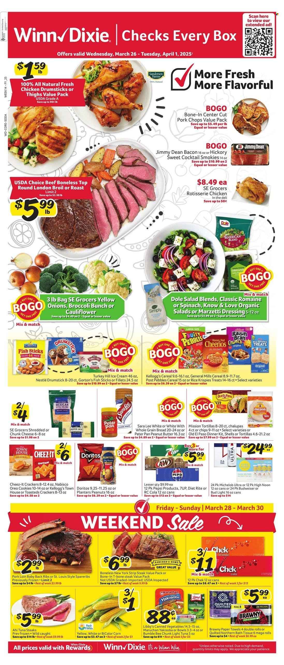 Winn Dixie ad - 03/26/2025 - 04/01/2025. Page 1