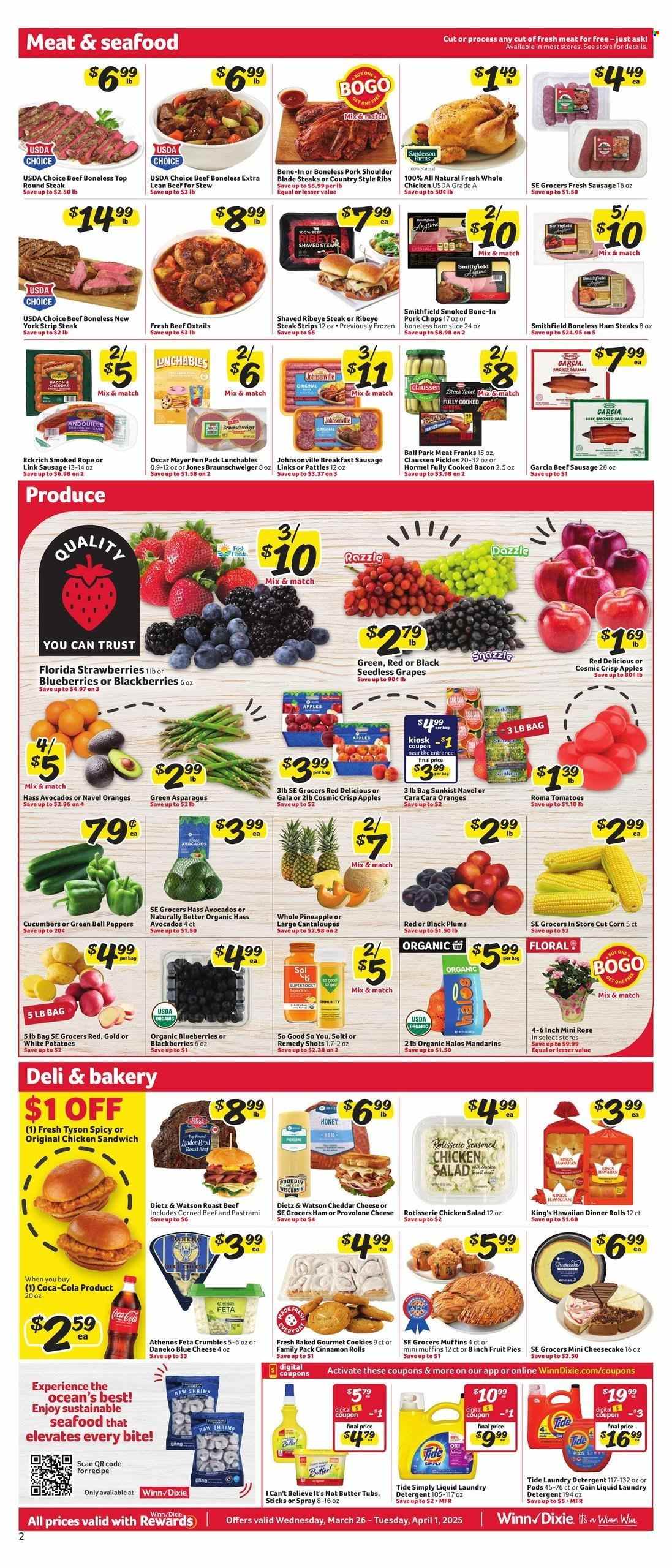 Winn Dixie ad - 03/26/2025 - 04/01/2025. Page 2