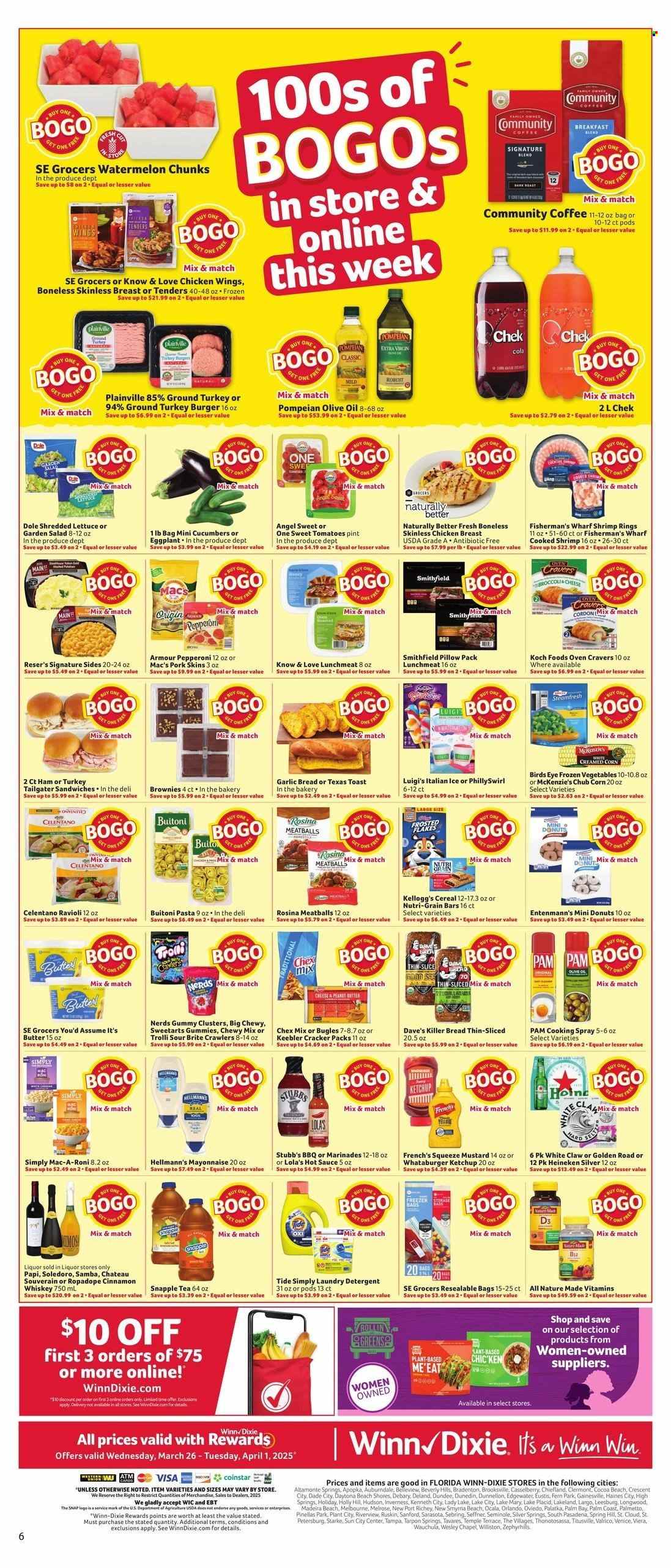 Winn Dixie ad - 03/26/2025 - 04/01/2025. Page 10