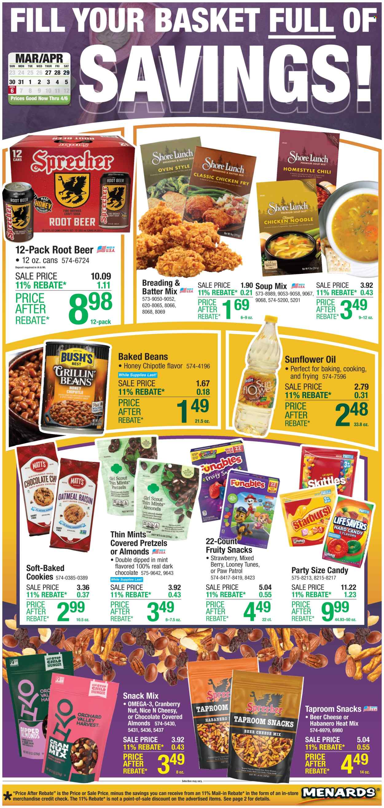 Menards ad - 03/27/2025 - 04/06/2025. Page 1