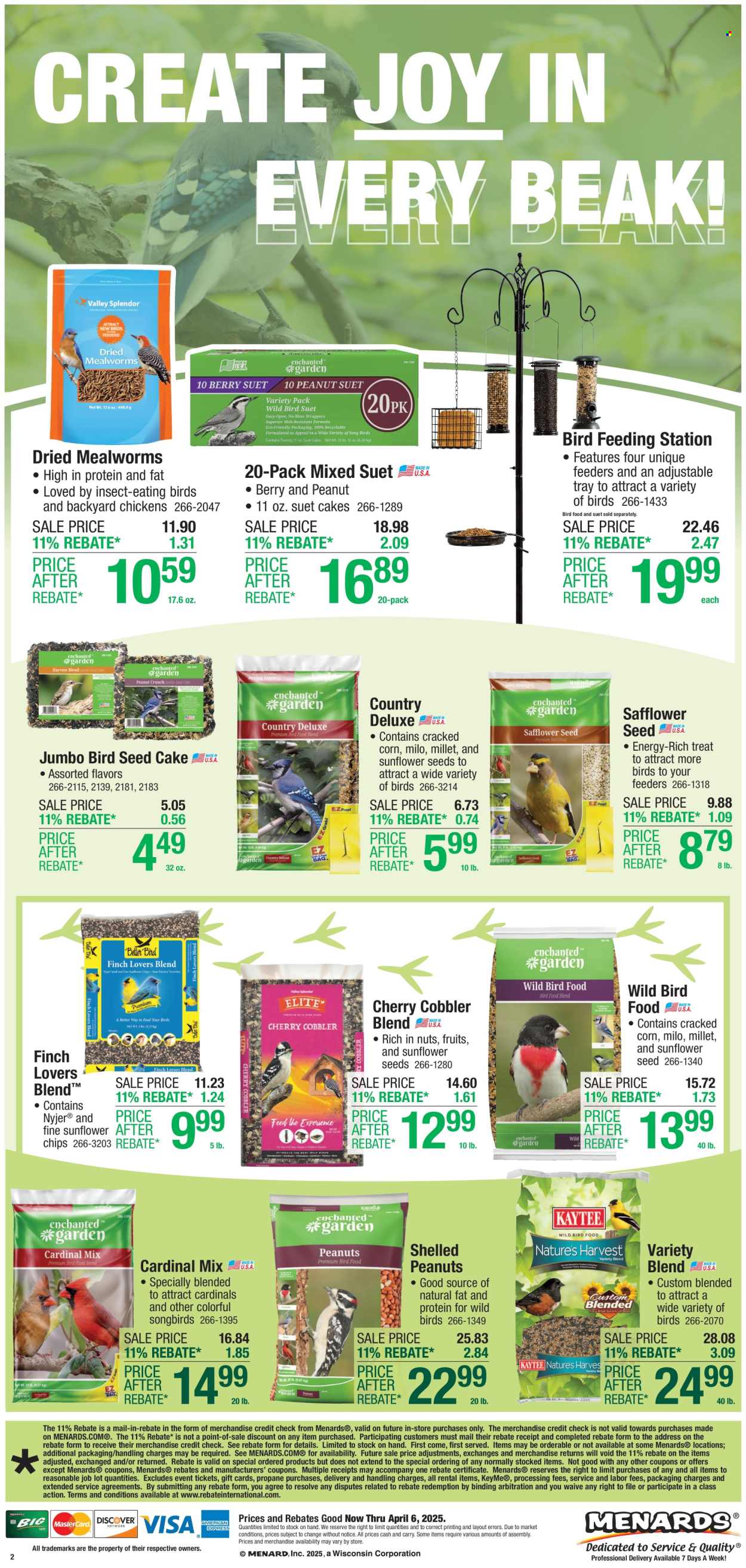 Menards ad - 03/27/2025 - 04/06/2025. Page 2