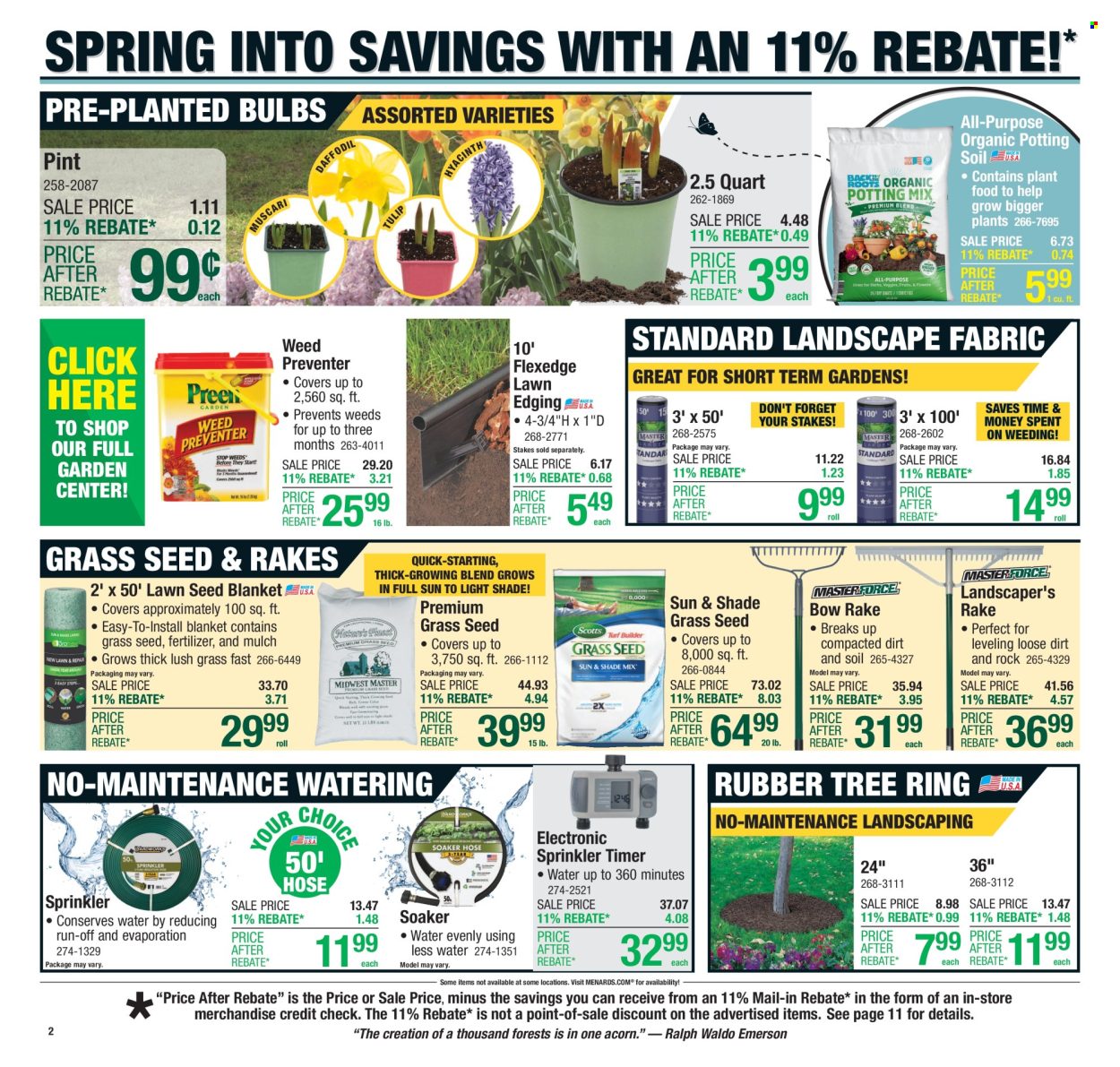 Menards ad - 03/27/2025 - 04/06/2025. Page 3