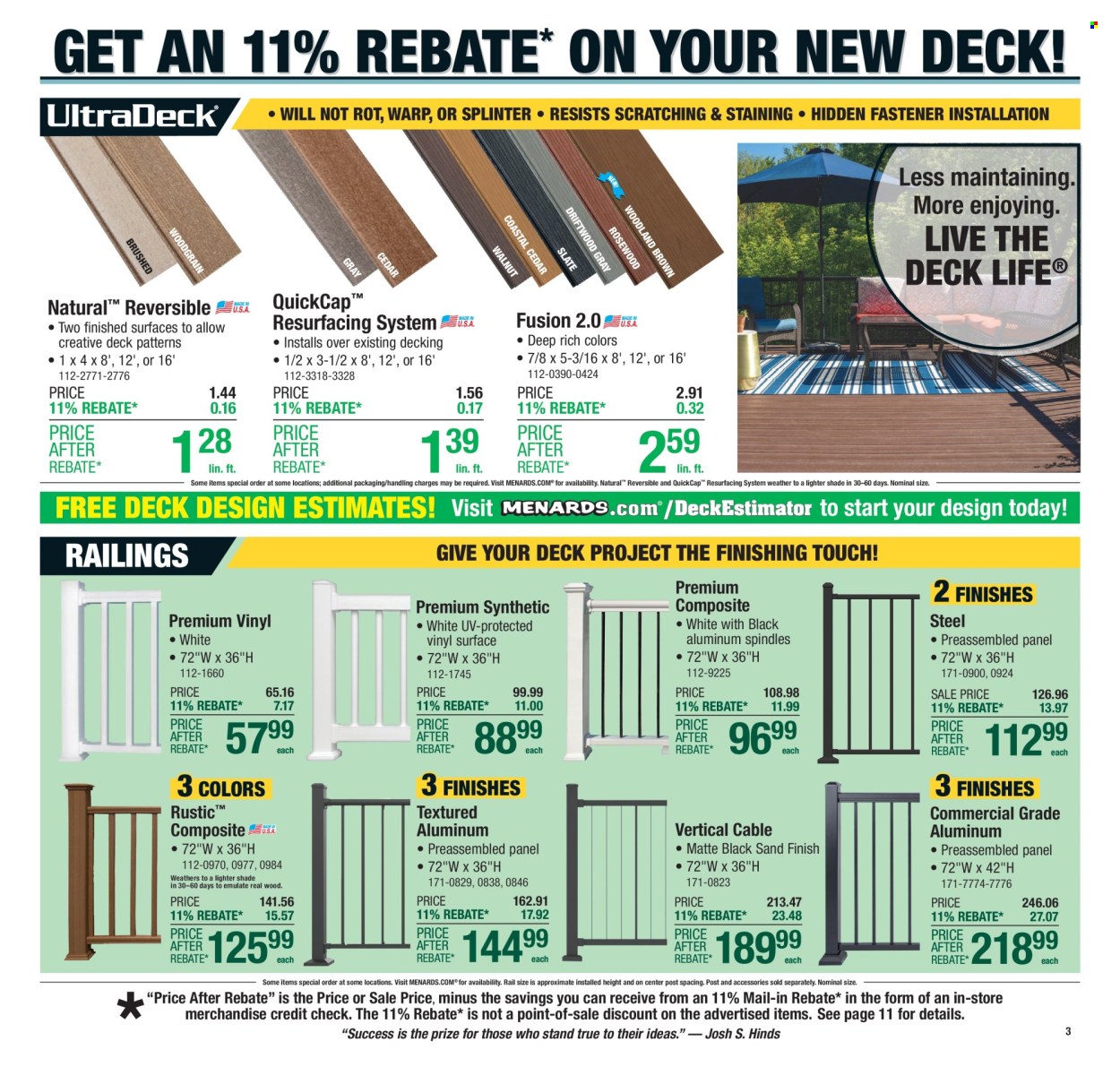Menards ad - 03/27/2025 - 04/06/2025. Page 6
