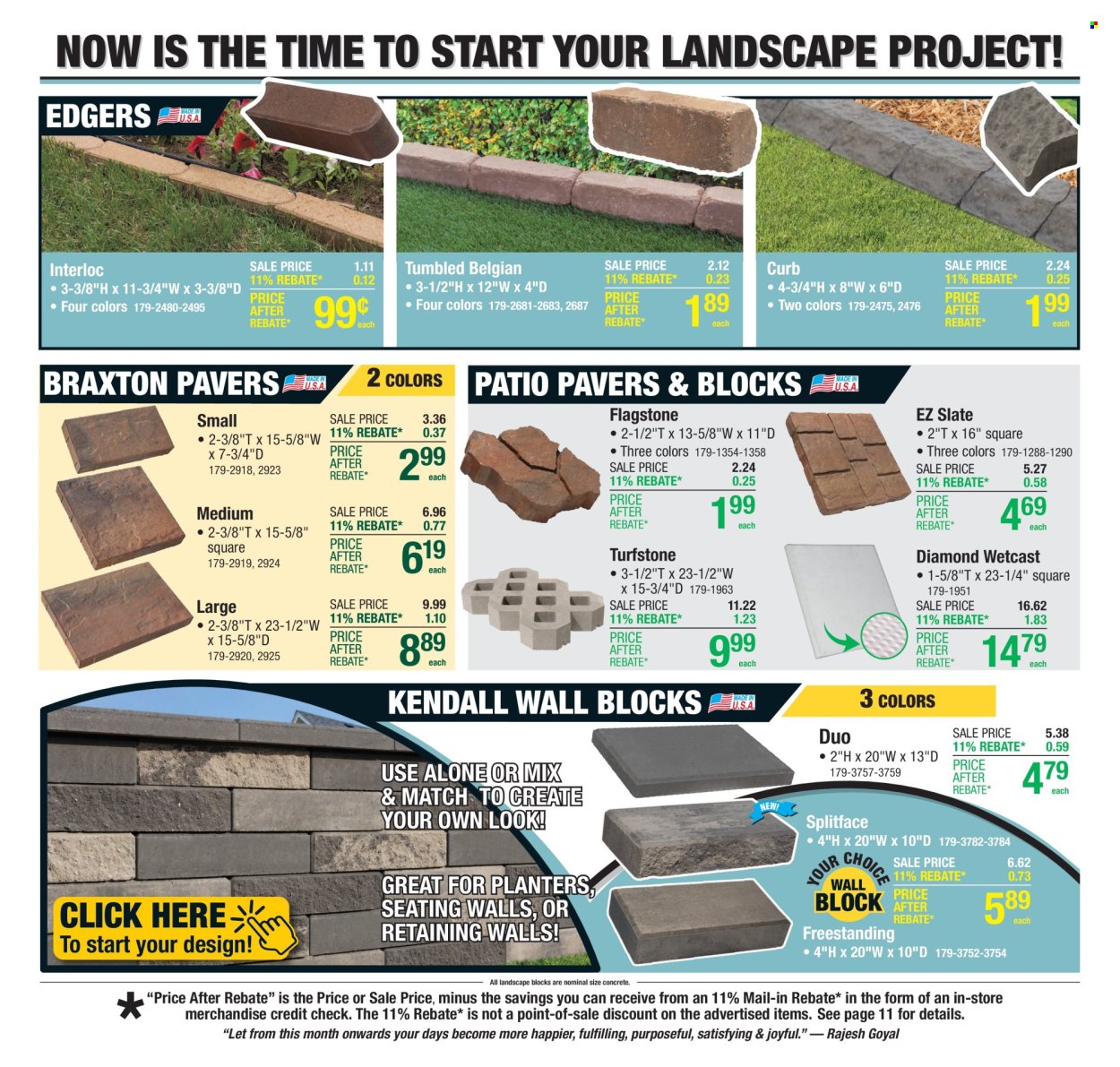 Menards ad - 03/27/2025 - 04/06/2025. Page 7