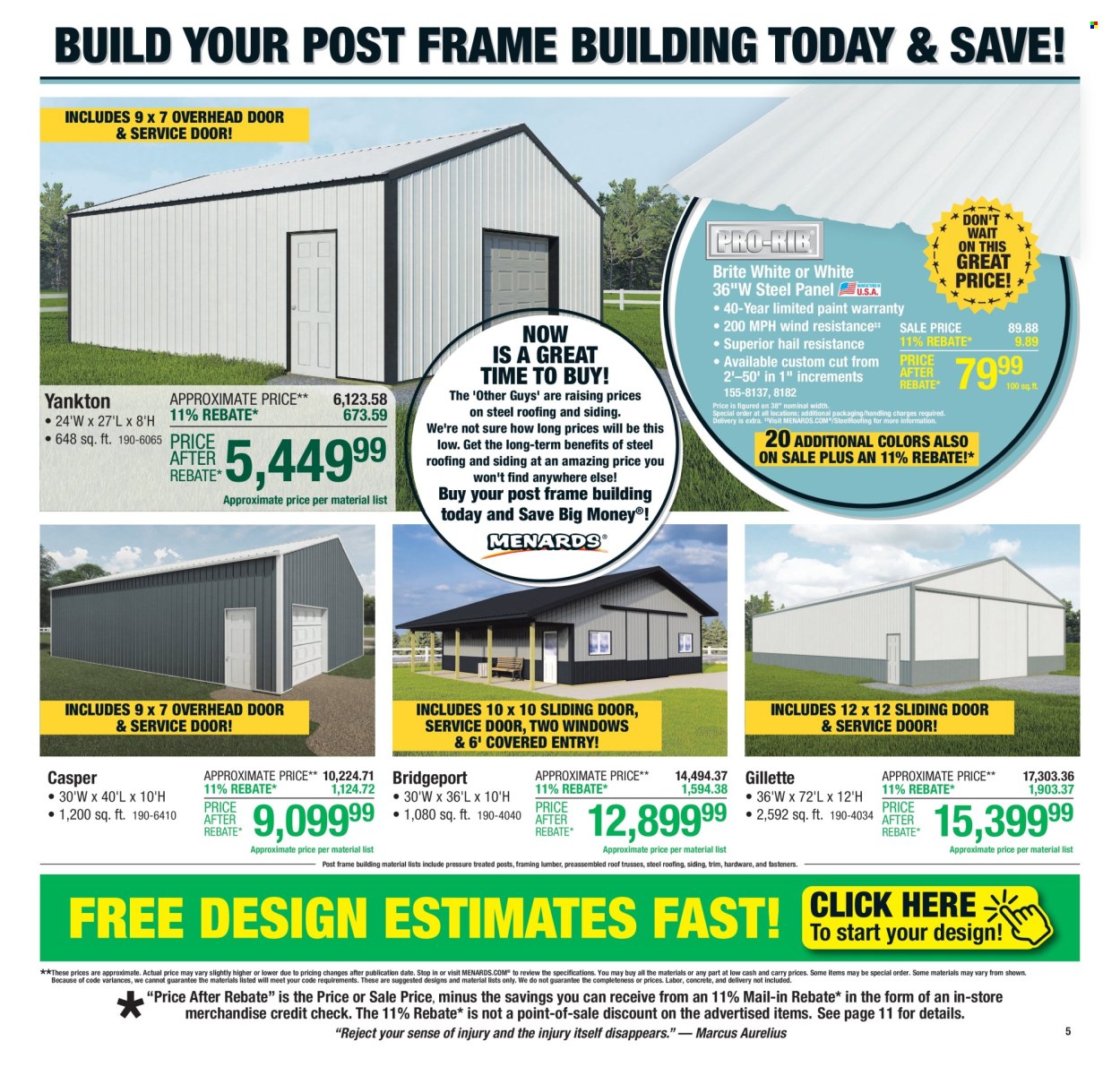 Menards ad - 03/27/2025 - 04/06/2025. Page 10