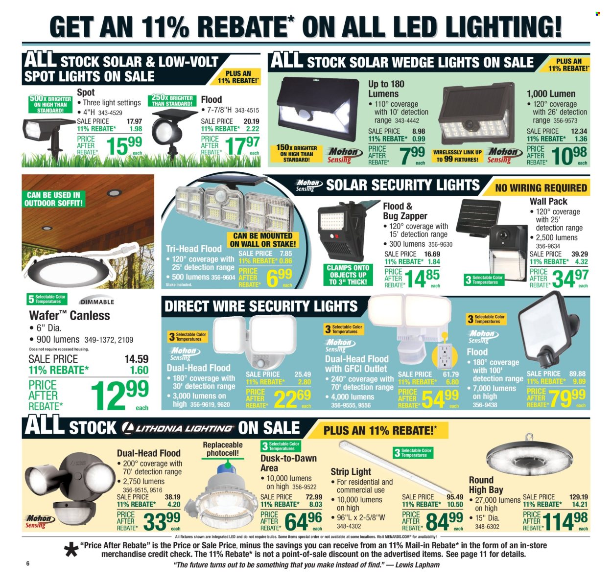 Menards ad - 03/27/2025 - 04/06/2025. Page 11