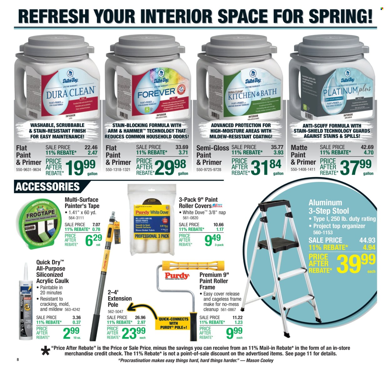 Menards ad - 03/27/2025 - 04/06/2025. Page 14