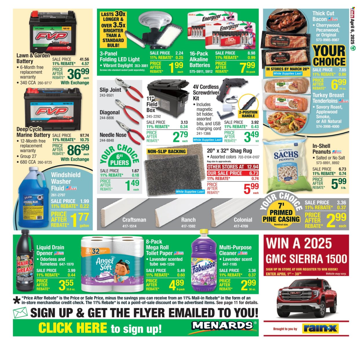 Menards ad - 03/27/2025 - 04/06/2025. Page 22