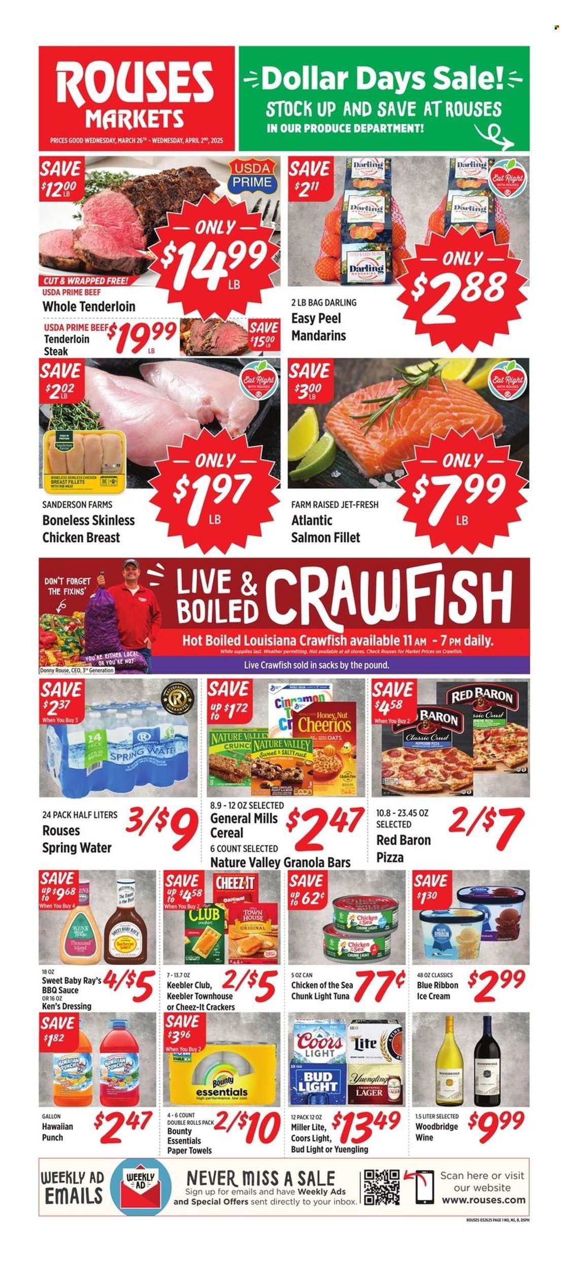 Rouses Markets ad - 03/26/2025 - 04/02/2025. Page 1