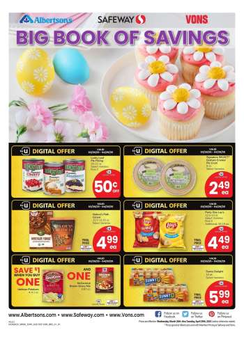 Albertsons Flyer - 03/26/2025 - 04/29/2025.