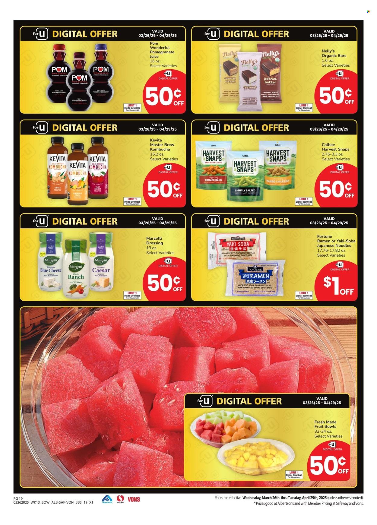 Albertsons ad - 03/26/2025 - 04/29/2025. Page 19