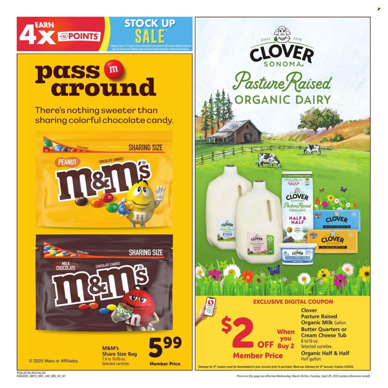Safeway ad - 03/26/2025 - 04/29/2025. Page 4