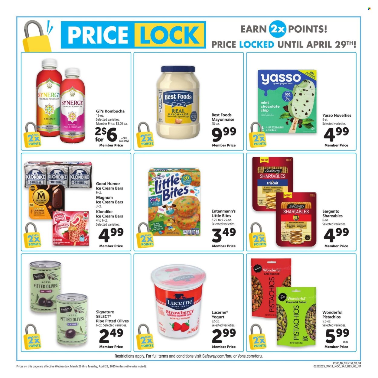 Safeway ad - 03/26/2025 - 04/29/2025. Page 5