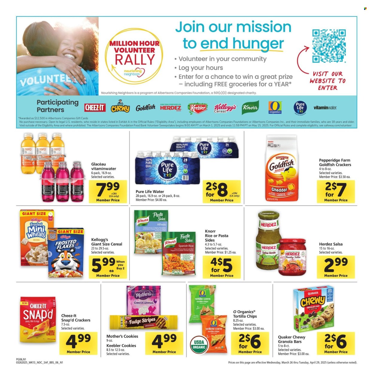 Safeway ad - 03/26/2025 - 04/29/2025. Page 6