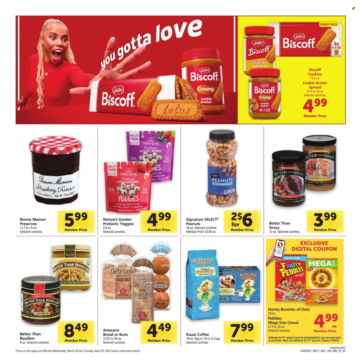 Safeway ad - 03/26/2025 - 04/29/2025. Page 7