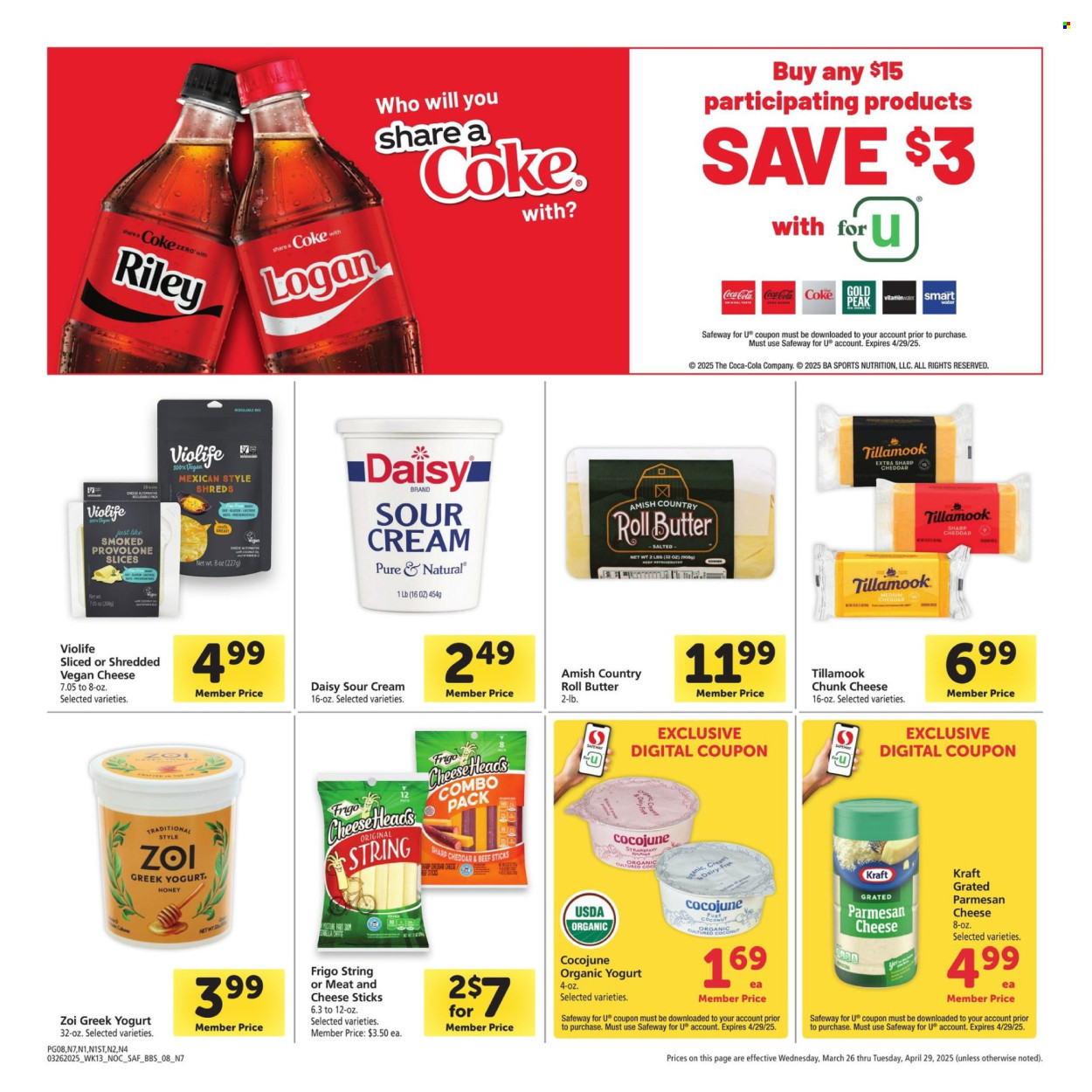 Safeway ad - 03/26/2025 - 04/29/2025. Page 8