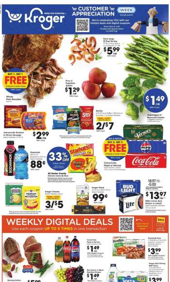 Kroger Flyer - 03/26/2025 - 04/01/2025.
