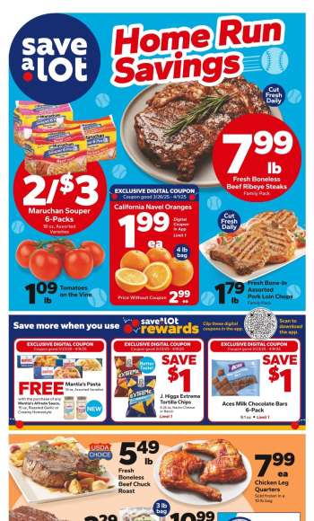Save a Lot Flyer - 03/26/2025 - 04/01/2025.
