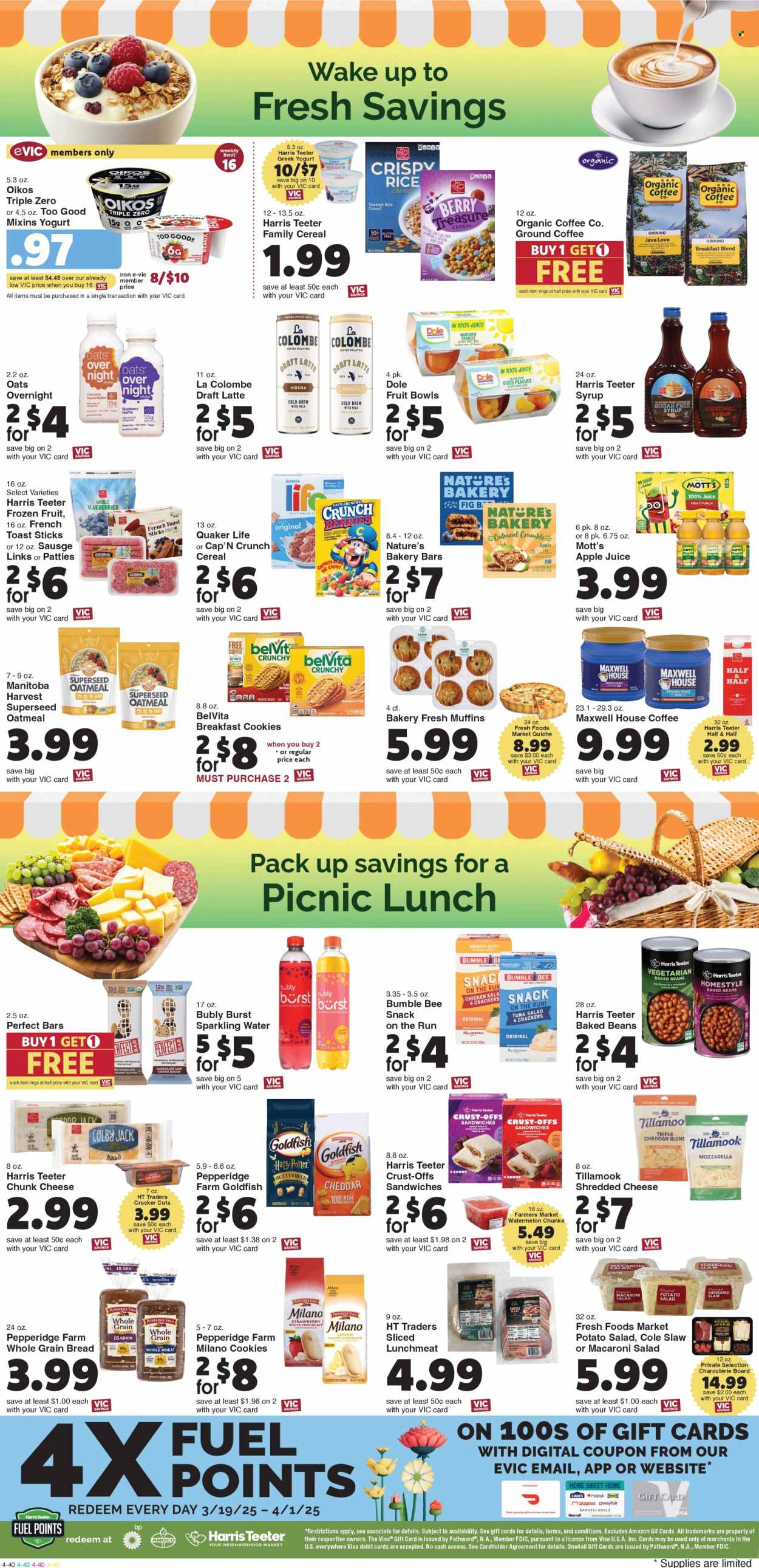 Harris Teeter ad - 03/26/2025 - 04/01/2025. Page 6