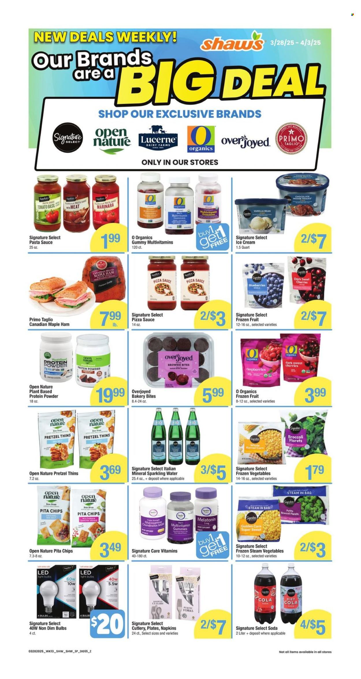 Shaw’s ad - 03/28/2025 - 04/03/2025. Page 1