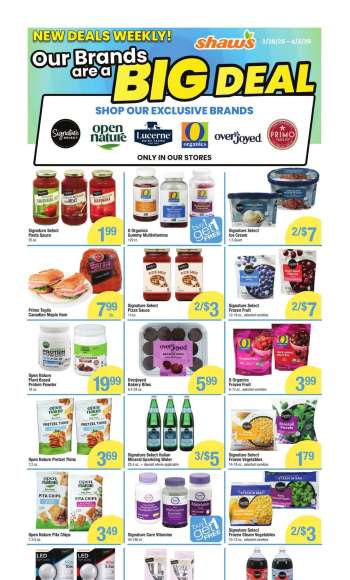 Shaw’s Flyer - 03/28/2025 - 04/03/2025.